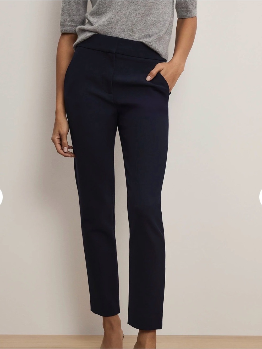 Navy Veronica Beard Pants